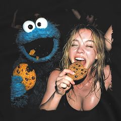 Cookie Monster & Sydney – Drunk Party Snack Attack Tee