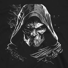 Doctor Doom Marvel Villain Hooded Mask Gothic dark art T-Shirt