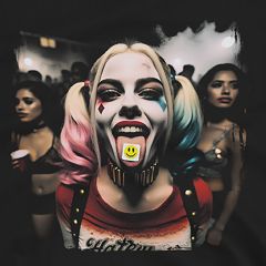Harley Quinn Party Madness T-Shirt