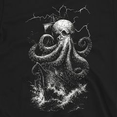 Kraken Attack Gothic T-Shirt