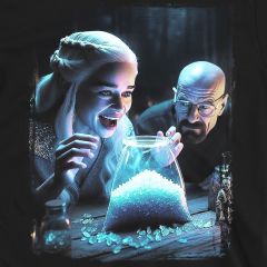 Heisenberg Khaleesi Blue Crystal Walter T-Shirt