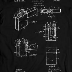 Zapalniczka Zippo 1936 Patent Koszulka